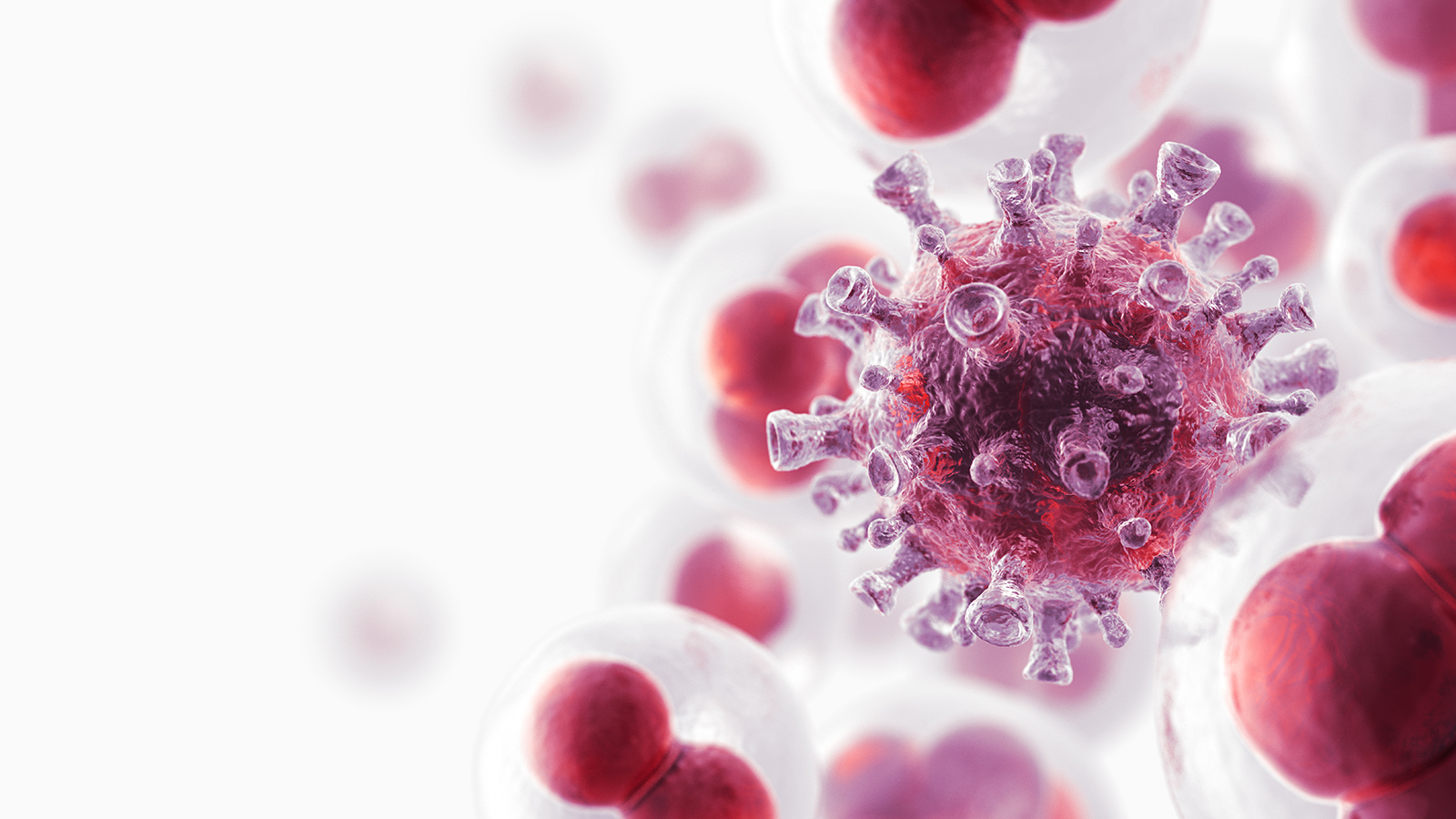 illustration of blood cancer