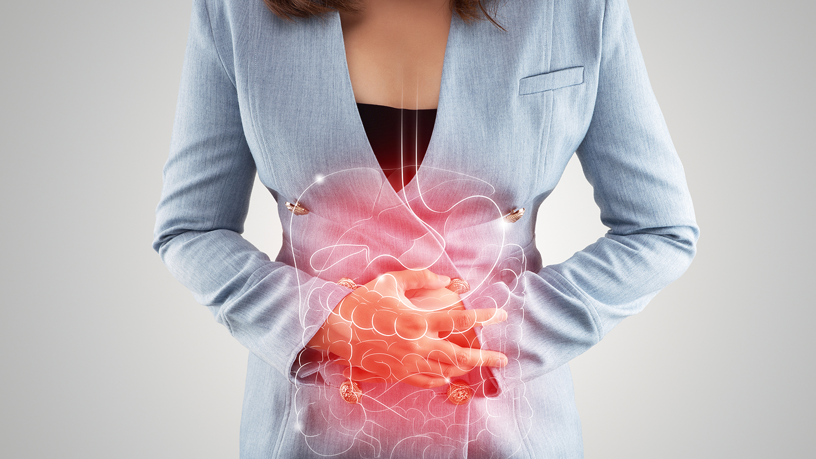 person with abdominal pain that could be IBS