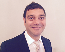 Portrait of Achal Khanna , Consultant General, Laparoscopic and benign Upper GI Surgeon