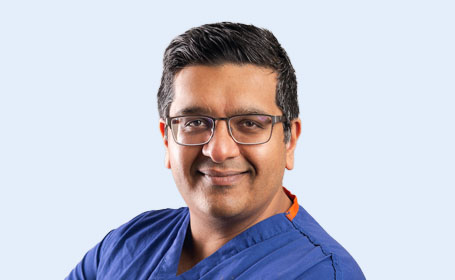 Portrait of Mr Amit Kumar , Consultant Orthopaedic and Oncological Surgeon