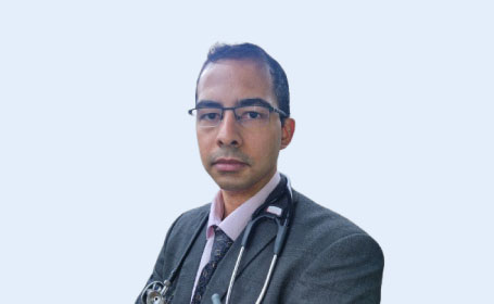 Portrait of Dr Anand Singh , Consultant Respiratory Physician