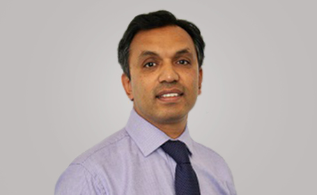 Portrait of Dr Ravi Nagaraja , Consultant in Anaesthesia & Pain Medicine