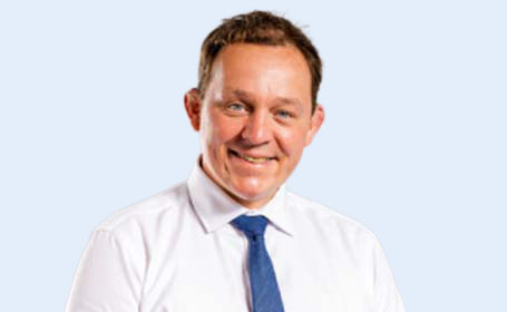 Portrait of Mr Andrew Frost , Consultant Spine Surgeon