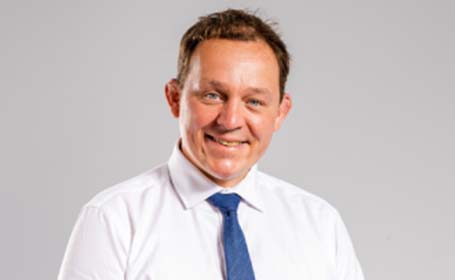 Portrait of Mr Andrew Frost , Consultant Spine Surgeon
