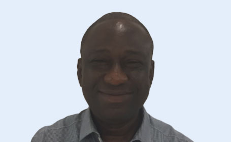Portrait of Dr Andrew Fagbemi , Consultant Paediatrician & Gastroenterologist