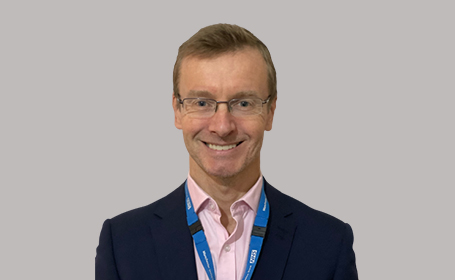 Portrait of Dr Richard Barraclough , Consultant Chest Physician