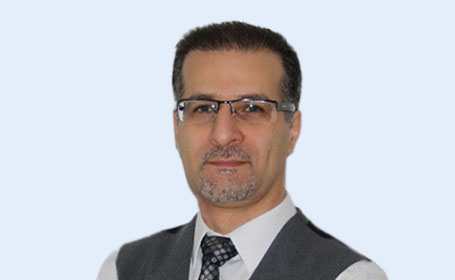 Portrait of Mr Wesam Aleid , Consultant Oral, Maxillofacial and Facial Plastic surgeon.