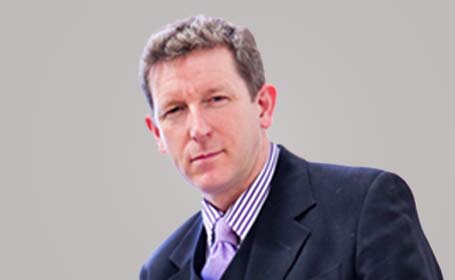 Portrait of Professor Damien Lynch , Consultant Physician & Gastroenterologist