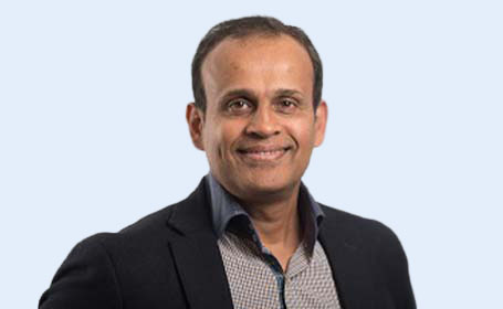Portrait of Professor Joseph Varghese , Consultant in Upper GI and General Surgery