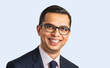 Portrait of Dr Rahul Mogal , Consultant in Respiratory and General Medicine