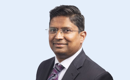 Portrait of Mr Sasindran Ramar , Consultant General, Upper GI, Metabolic and Bariatric Surgeon