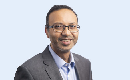 Portrait of Dr Shafick Gareeboo , Consultant Respiratory Physician