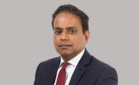 Portrait of Mr Shibu Krishnan , Consultant Orthopaedic Surgeon