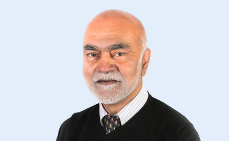 Portrait of Dr Cecil Colaco , Consultant Rheumatologist