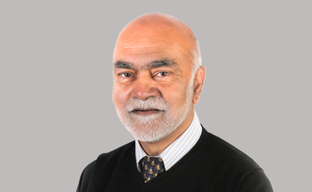Portrait of Dr Cecil Colaco , Consultant Rheumatologist
