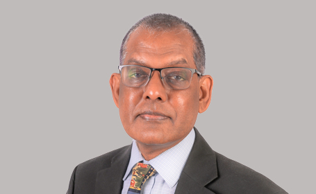 Portrait of Dr Chaniyil Ramesh , Consultant Paediatrician