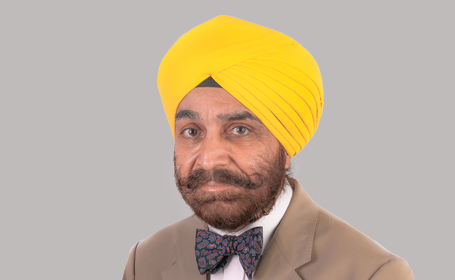 Portrait of Professor Jaspal Kooner , Professor of Clinical Cardiology
