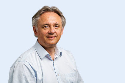 Portrait of David Ross , Consultant Gynaecologist