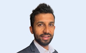Man with back pain from sports