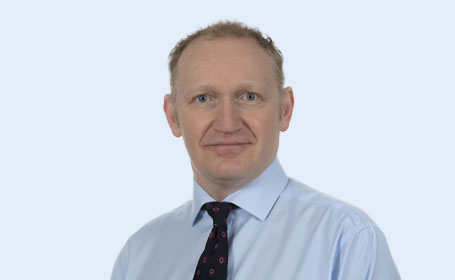 Portrait of Mr Gavin Walters , Consultant Ophthalmologist