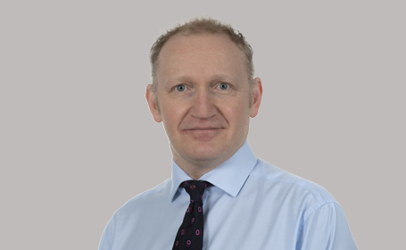 Portrait of Mr Gavin Walters , Consultant Ophthalmologist