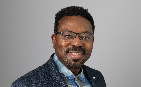 Portrait of Mr Gilbert Ozuzu , Consultant Ophthalmic Surgeon