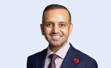 Portrait of Dr Arif Aslam , Consultant Dermatologist