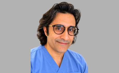 Portrait of Dr Hisam Siddiqi , Consultant Haematologist