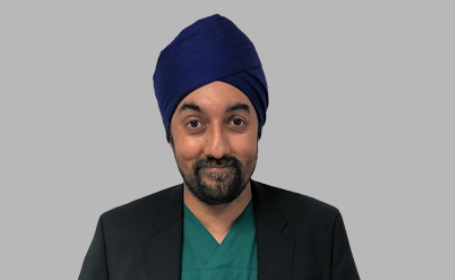 Portrait of Mr Parmjit Sian , Consultant Orthopaedic Spinal Surgeon