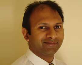 Portrait of Kiran Patel , Consultant Cardiologist