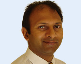 Portrait of Kiran Patel , Consultant Cardiologist