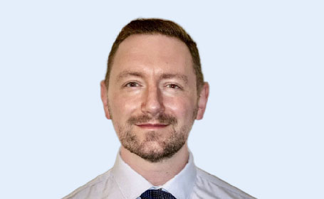 Portrait of Dr Marc Aitken , Consultant Rheumatologist