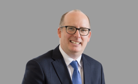 Portrait of Dr Robbie McNeil , Consultant Haematologist