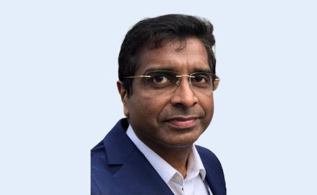 Portrait of Mr Nijil Vasukutty , Consultant Orthopaedic Foot & Ankle Surgeon