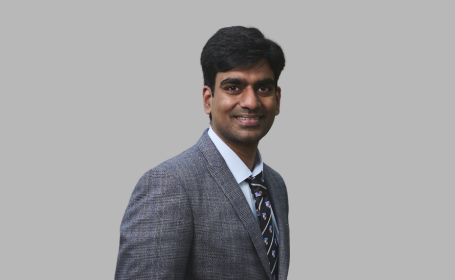 Portrait of Mr Ravi Chekuri , Consultant Spine Surgeon​