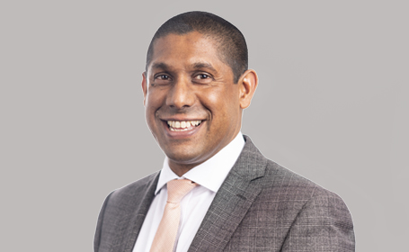 Portrait of Moj Goonewardene , Consultant Cardiologist