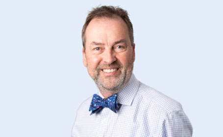 Portrait of Dr Timothy Bowling , Consultant Gastroenterologist