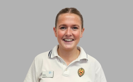 Portrait of Emily Ironside , Physiotherapist