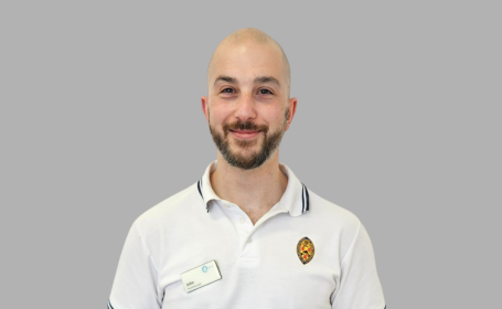 Portrait of John Psyllas , Physiotherapist
