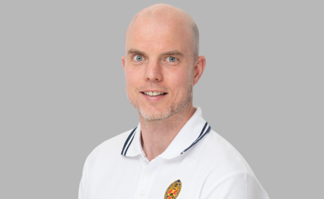 Portrait of Mr David Clark , Senior Physiotherapist