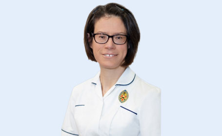 Portrait of Ms Judi Battle , Clinical Specialist Women's Health