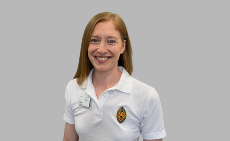 Portrait of Helen Cowley , Physiotherapist