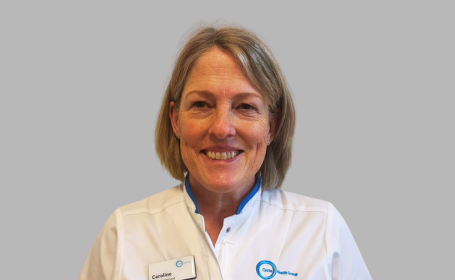 Portrait of Miss Caroline Davis , Senior Physiotherapist