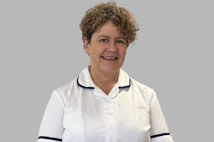 Portrait of Mrs Fiona Winsborrow , Senior Physiotherapist