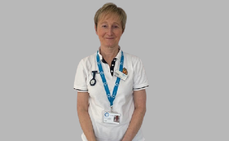 Portrait of Mrs Magda Thompson , Senior Physiotherapist