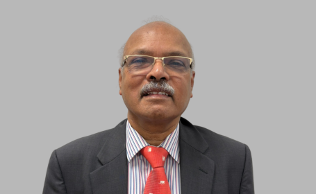 Portrait of Somasundaram Krishnamoorthy , Consultant Anaesthetist and Pain Management