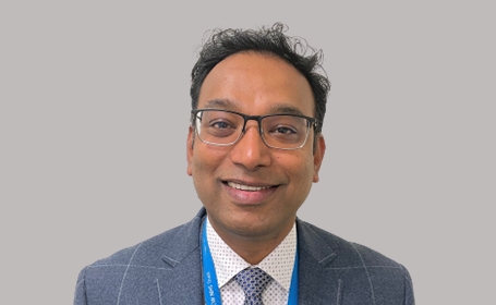 Portrait of Mr Nonavinakere Manjunatha , Consultant Ophthalmic Surgeon