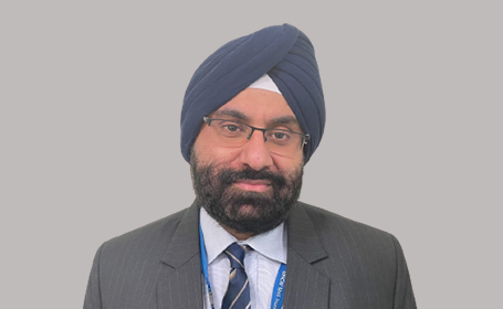 Portrait of Professor Harpreet Singh Ahluwalia , Consultant Ophthalmologist
