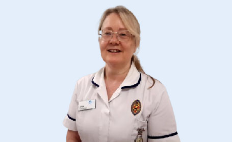 Portrait of Janet Bowden , Clinical Specialist Physiotherapist