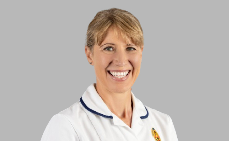 Portrait of Ms Annemarie Salmon , Deputy Physiotherapy Manager